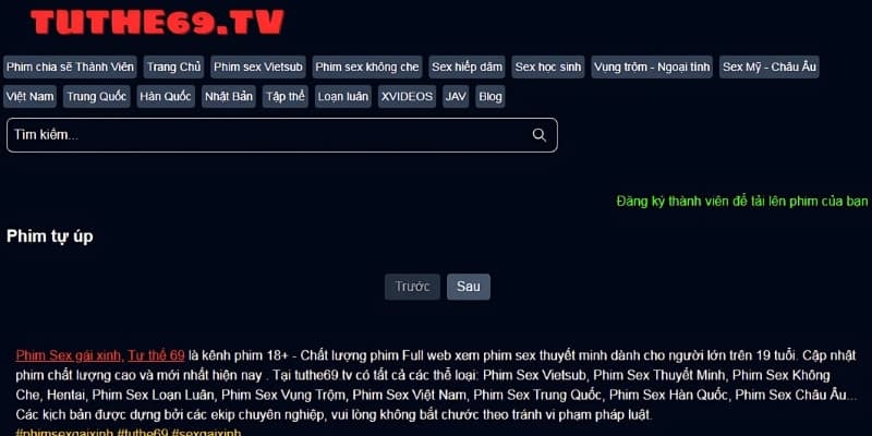 Phim độc quyền Tuthe69